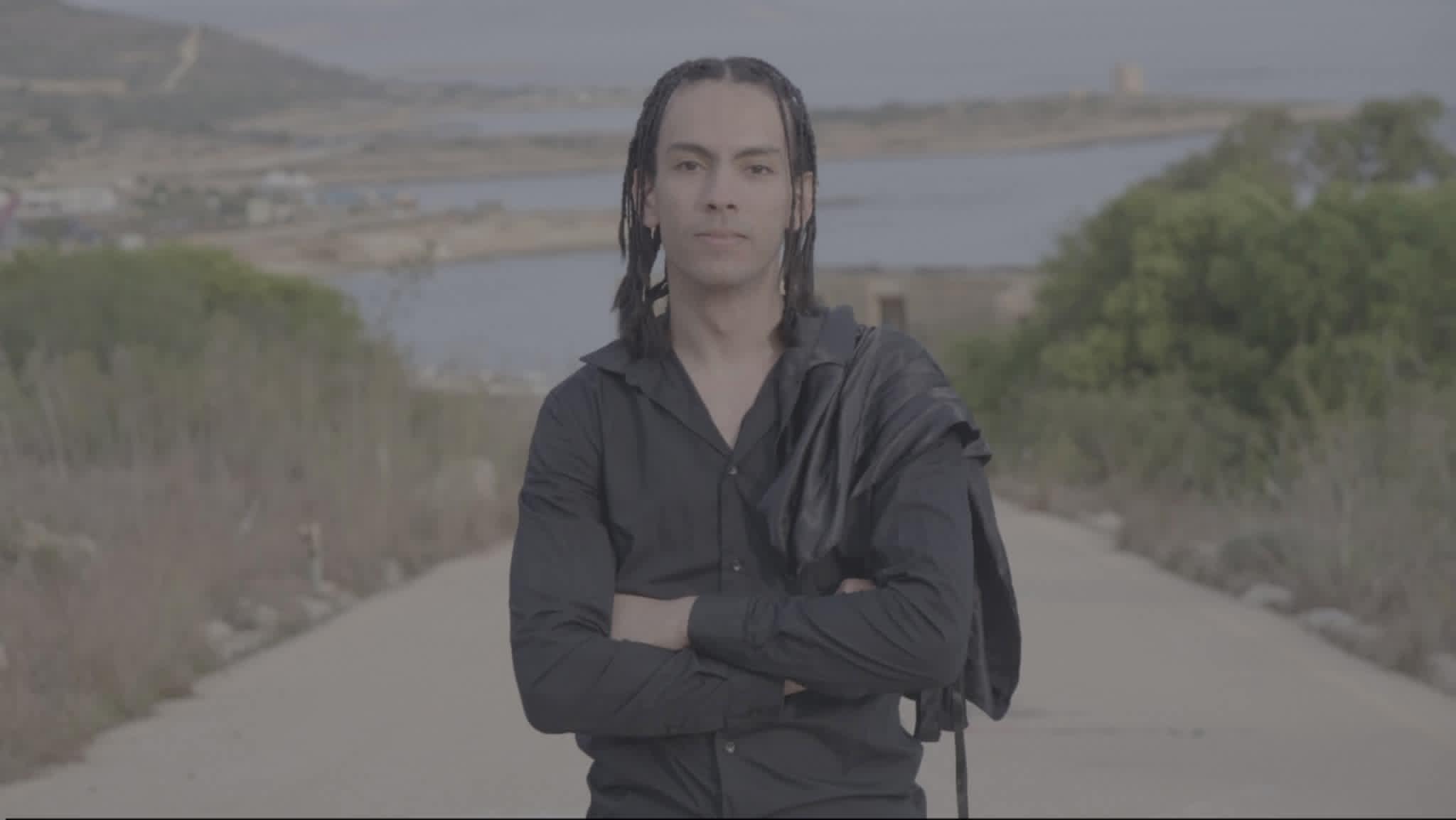 Dhia Akermi, Tunisian filmmaker and photographer, on location in Malta